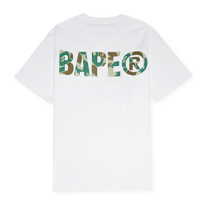 Kaufe A Bathing Ape Liquid Camo Small Ape Face T-Shirt in weiß