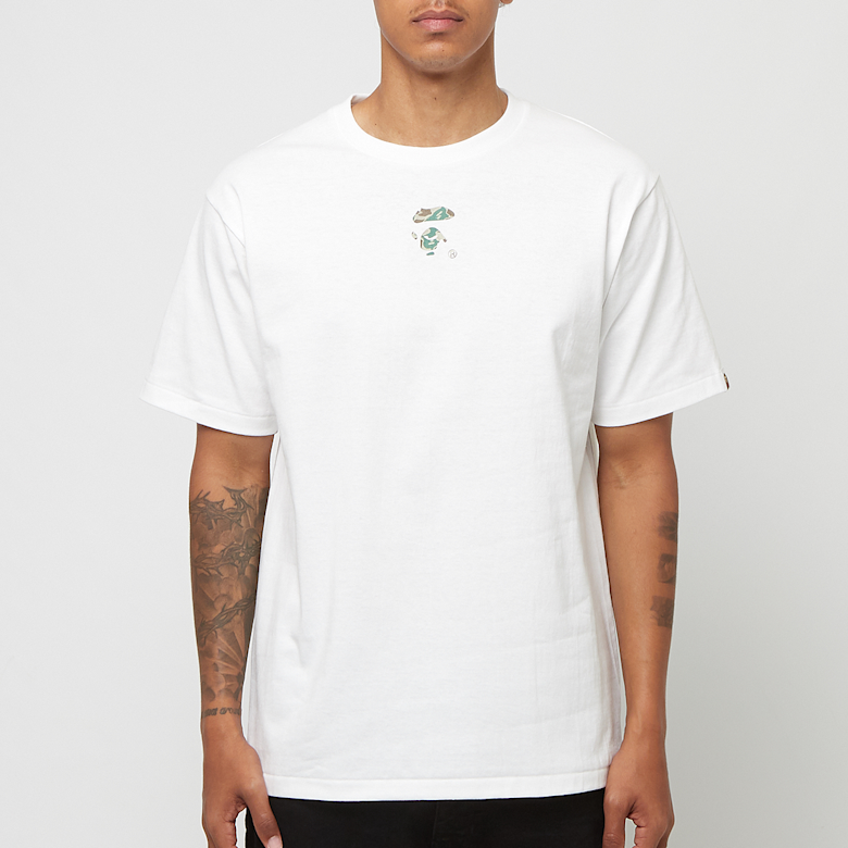 Kaufe A Bathing Ape Liquid Camo Small Ape Face T-Shirt in weiß