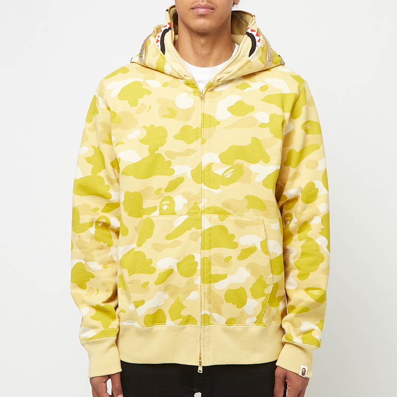 Buy A Bathing Ape Color Camo Double Shark Full Zip Hoodie in