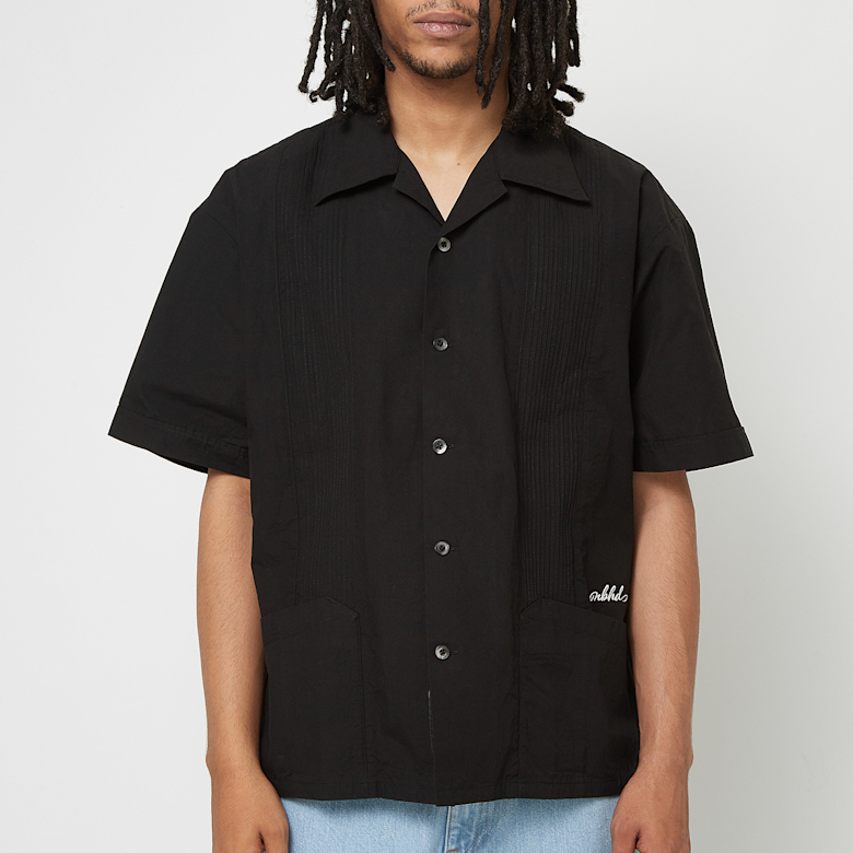 Buy Neighborhood Guayabera Vacation Shirt in black | 241AQNH-SHM07