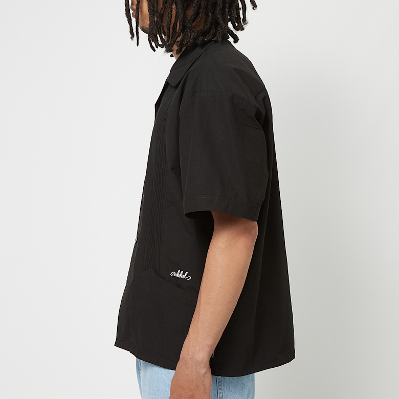 Buy Neighborhood Guayabera Vacation Shirt in black | 241AQNH-SHM07