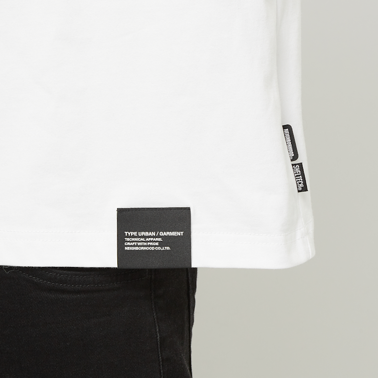 Buy Neighborhood Sheltech Crewneck Ss white Sheltech Pocket T