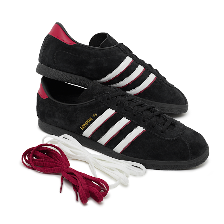 Buy adidas Originals London 96 in core black/ftwr white/better