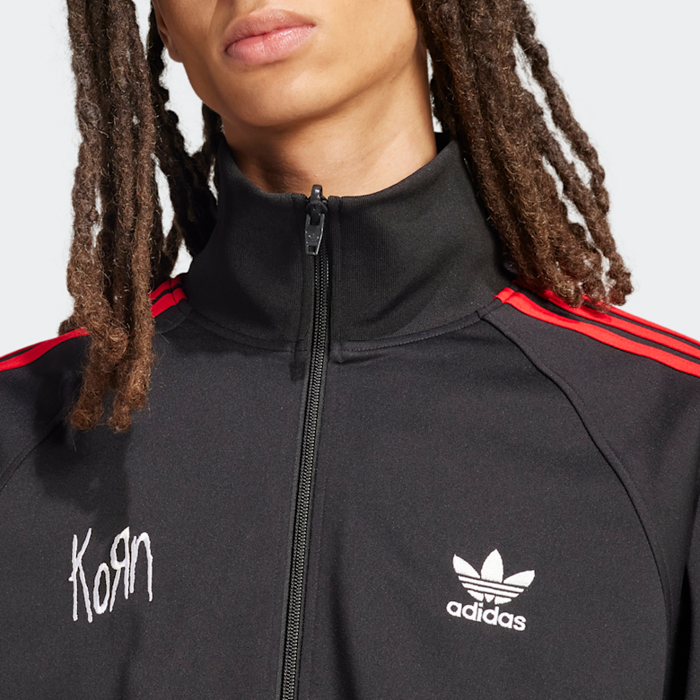 Buy adidas Originals x KORN Track Top in schwarz | JG1341 at solebox