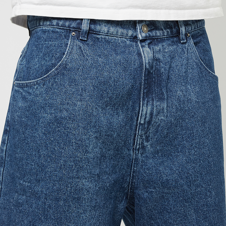 Buy Sky High Farm Perennial Logo Denim Shorts Woven in blue