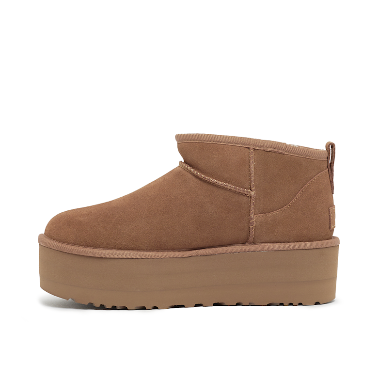 N＊ Buy UGG Wmns Classic Ultra Mini Platform in brown | 1135092-CHE
