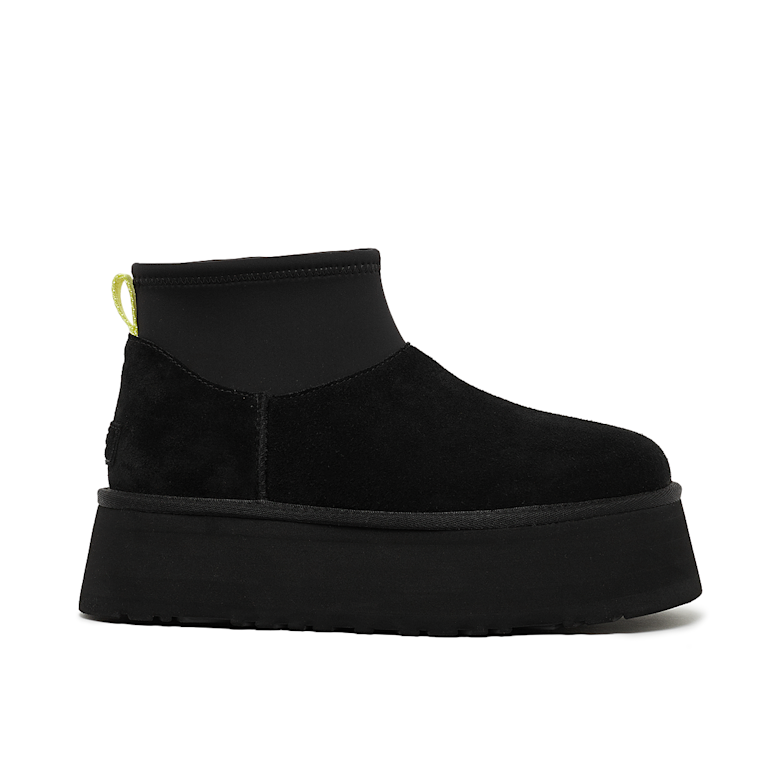 Buy UGG Wmns Classic Mini Dipper in black | 1168170-BLK | solebox
