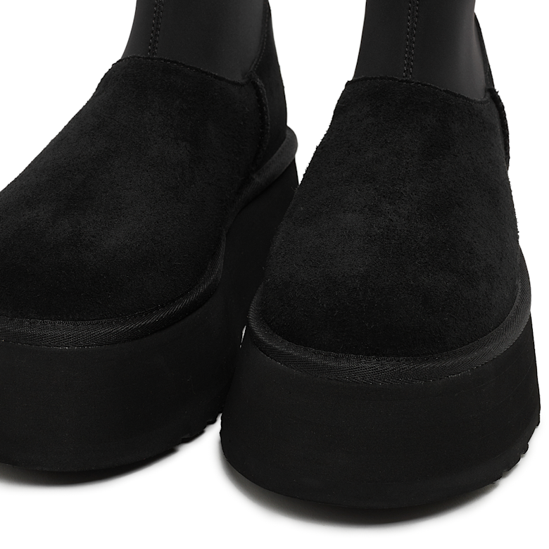 Buy UGG Wmns Classic Mini Dipper in black | 1168170-BLK | solebox
