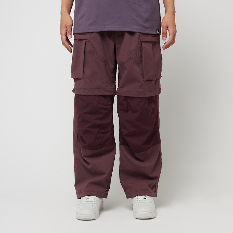 Buy Nike ACG Smith Summit Cargo Pants in burgundy crush/black