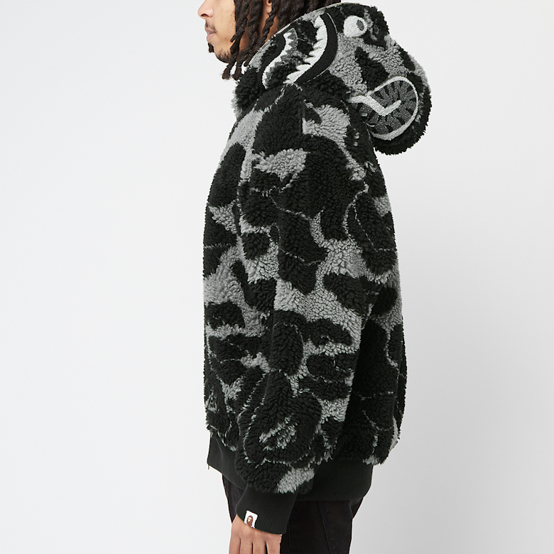 Buy A Bathing Ape Abc Camo Boa Shark Relaxed Fit Full Zip Hoodie