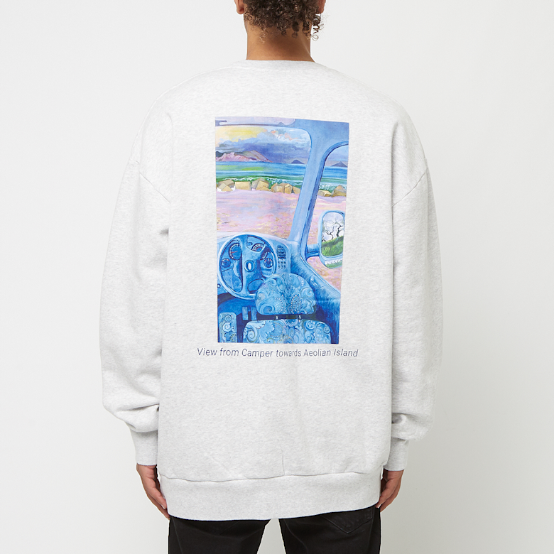 Buy J. W. Anderson Acnhor Embroidery Back Print in grey | JW0209