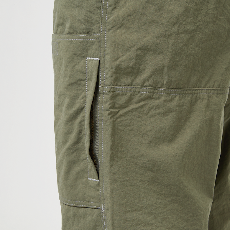Buy Gramicci x And Wander Nylon EQT Pant in vert | GUP4-F3014-M