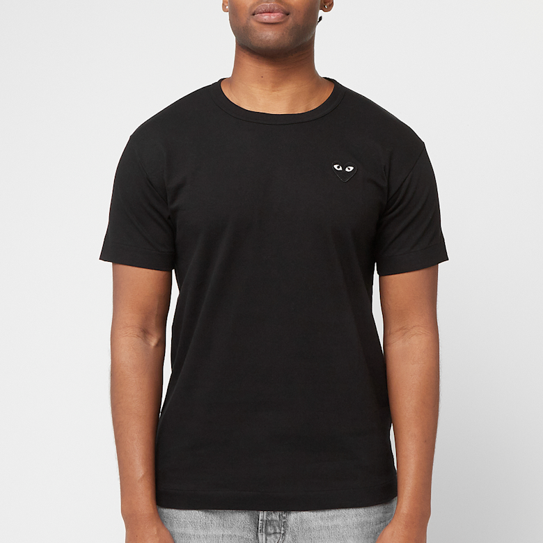 PLAY COMME des GARÇONS 黒 Tシャツ L PLAY COMME des GARCONS プレイ コム デ ギャルソン Tシャツ 逆ハート