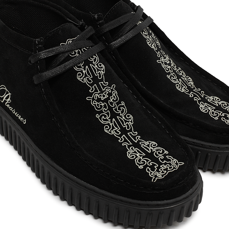 CLARKS×PLEASURES TORHILL WOVEN ブラック 26.0 Buy Clarks x PLEASURES Torhill Woven in noir | 26180267 at solebox