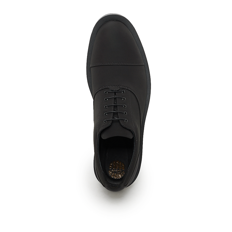 Buy Clarks x Martine Rose Cur Oxford I in black leather | 26178355