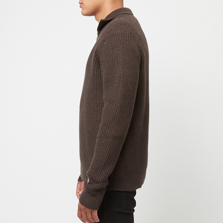 Buy J. W. Anderson Puller Half Zip Jumber in brown | KW1251-YN0372
