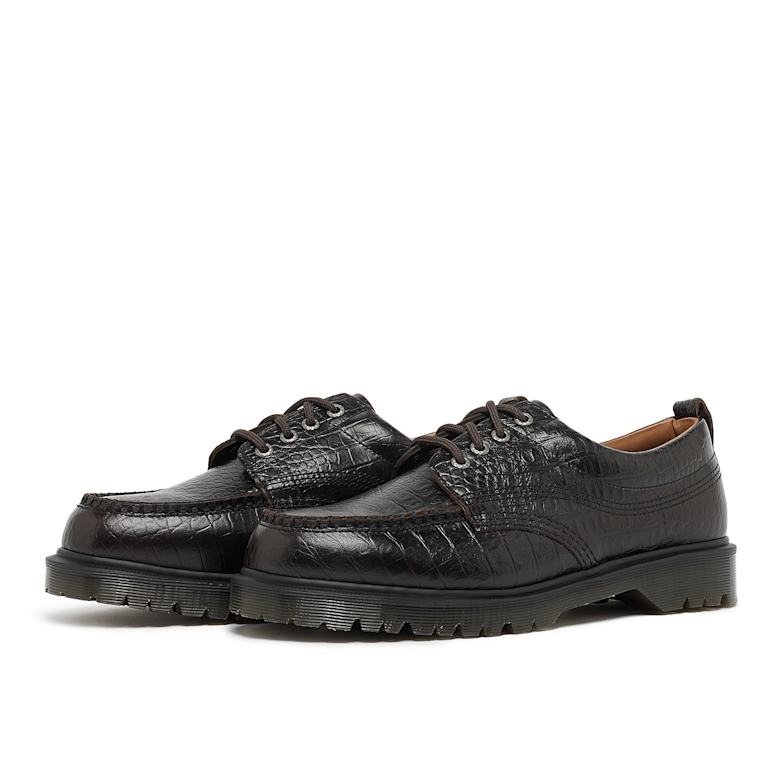 Buy Dr. Martens Lowell 4 Eye Shoe in dark brown | 41008200 | solebox