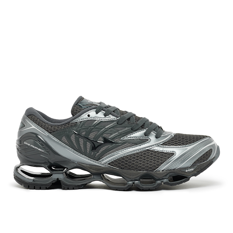 Buy Mizuno Wave Prophecy LS in black sand/black/metallic gray