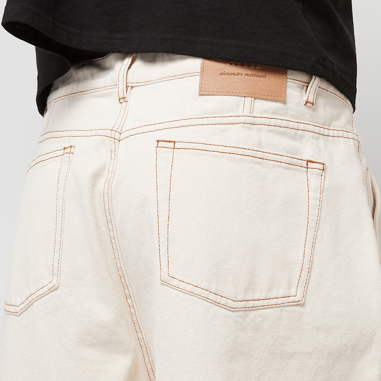 クリーム Buy AMI PARIS Wide Fit Jeans in beige | HTR456.DE0039 | solebox