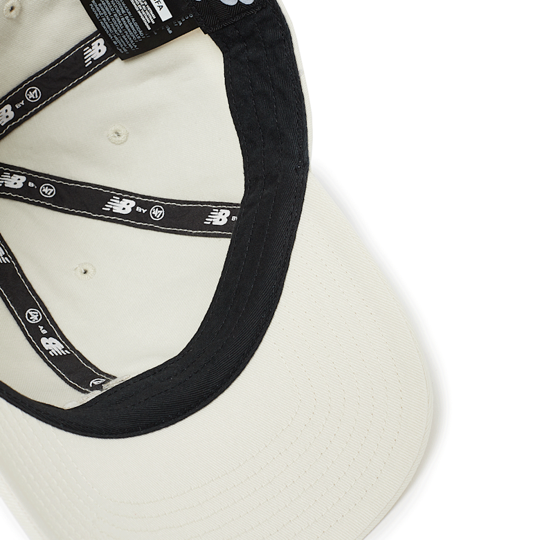 Buy '47 x New Balance Core Clean Up Cap in beige | NBL-NBCCU02GWS
