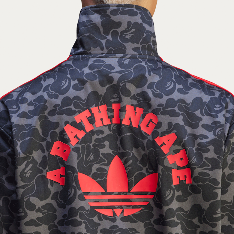 Buy adidas Originals x A Bathing Ape Firebird Tracktop in black