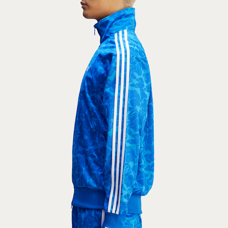 Buy adidas Originals x A Bathing Ape Firebird Tracktop in blue