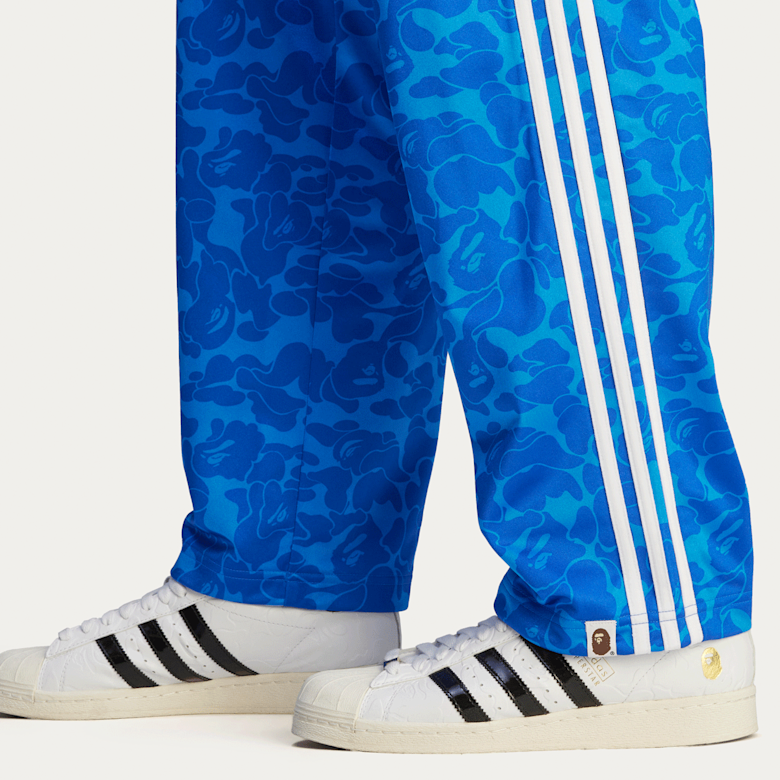 Buy adidas Originals x A Bathing Ape Firebird Trackpant in blue