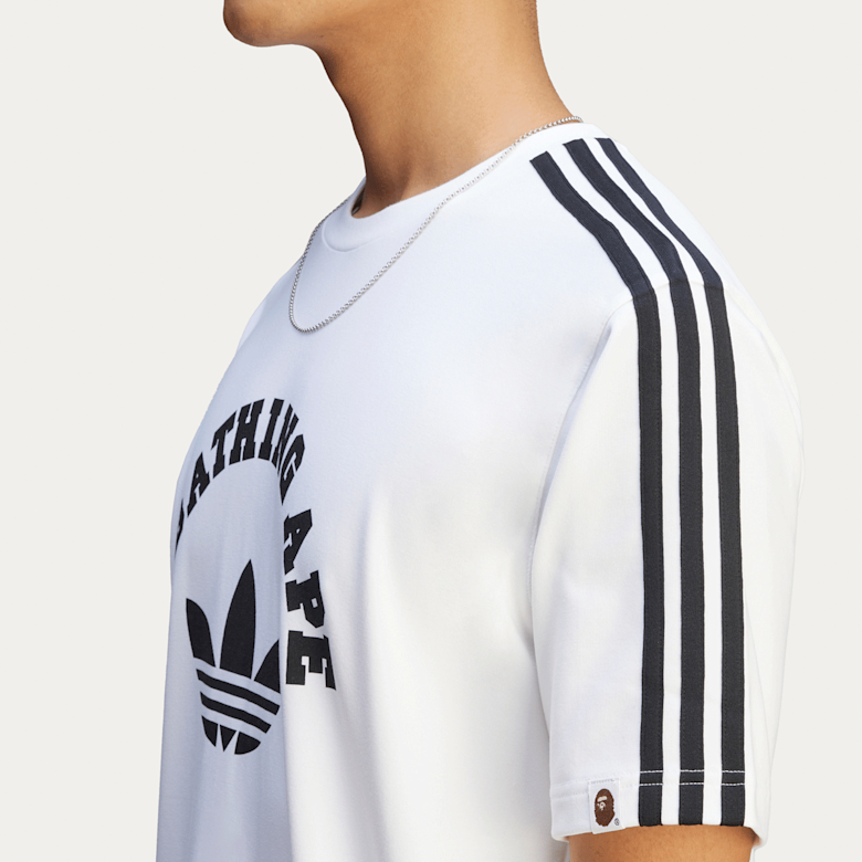 Buy adidas Originals x A Bathing Ape Tee in white | JN7120 at solebox