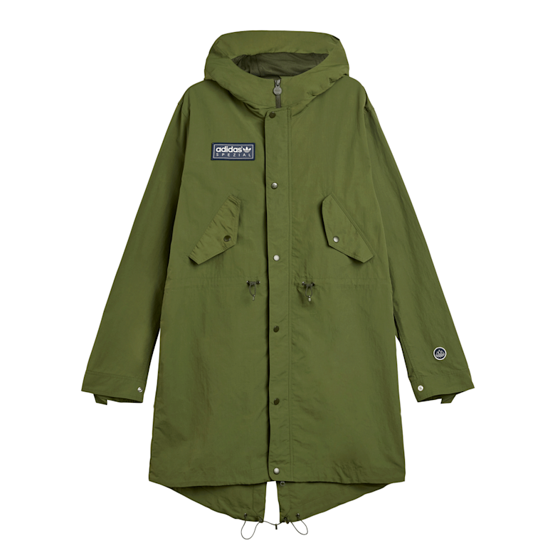 Buy adidas Originals Halewood SPZL Parka in green | JN5429 | solebox