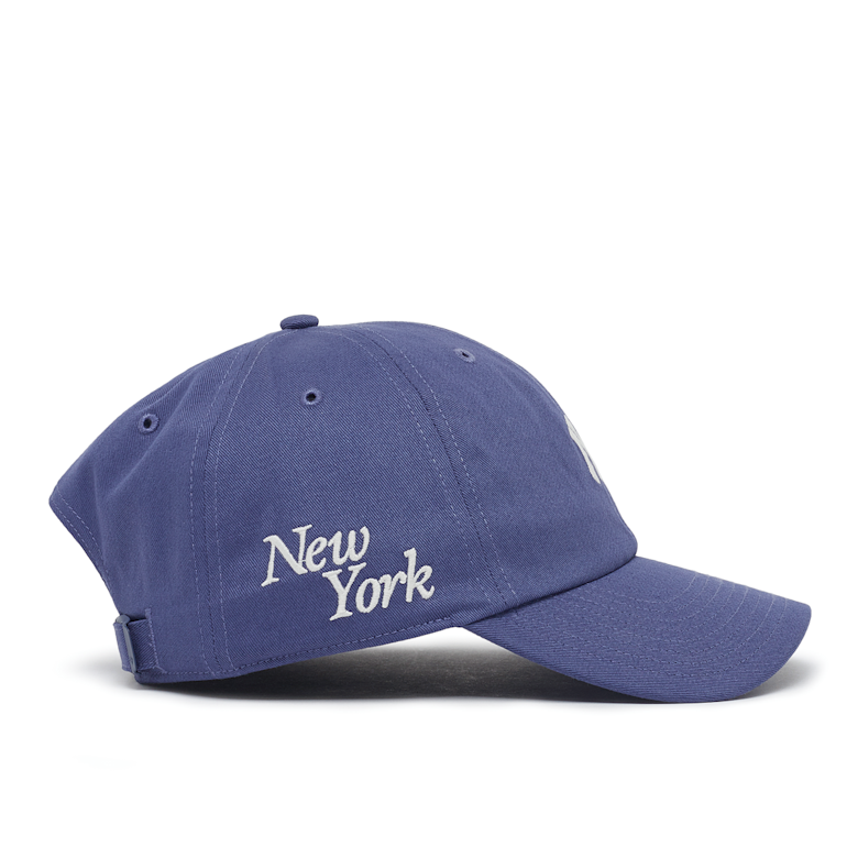 47 Brand Adjustable Cap - NY Yankees Purple Washed Cotton Baseball Hat (Relaxed Fit) - View #10