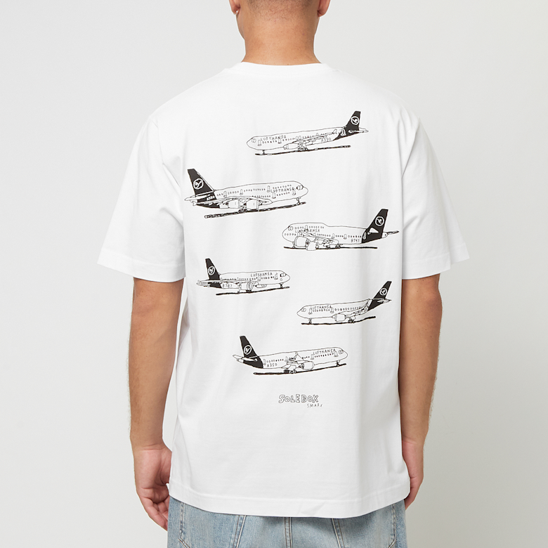 Buy solebox x Lufthansa x Stefan Marx Flotten Tee in white | SBX