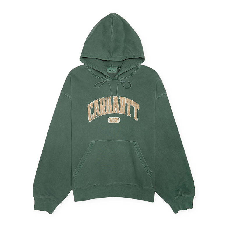 Buy Carhartt WIP Hooded Library Sweatshirt in green | I034726.CIGD