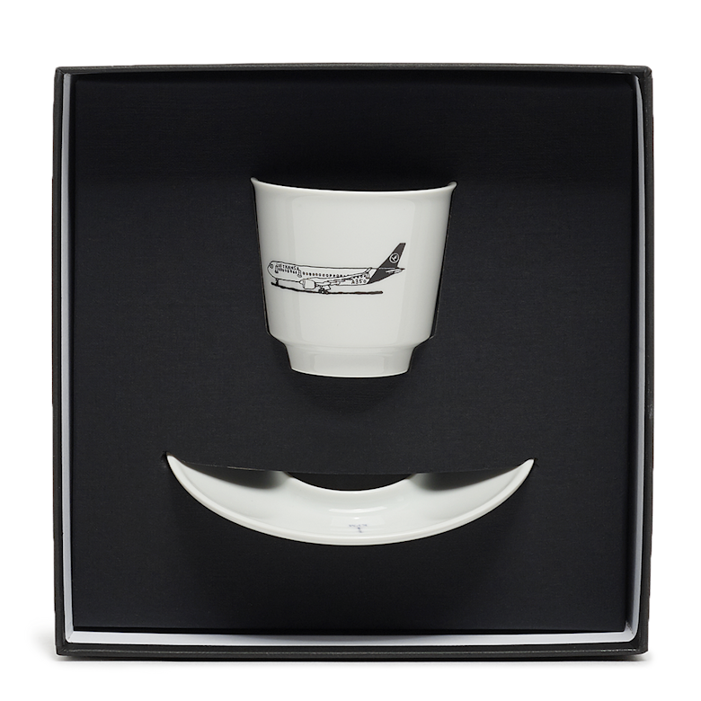 Buy solebox x Lufthansa x Stefan Marx x KPM Flugzeugtasse in white