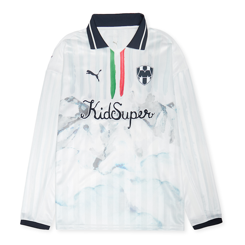 Buy PUMA x KidSuper CF Monterrey Longsleeve Retro Shirt in blue