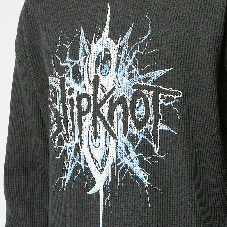 Buy Pleasures x Slipknot Spit Thermal Long Sleeve in green