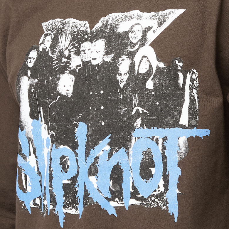 Buy Pleasures x Slipknot Compass Long Sleeve in brown | P25SK013