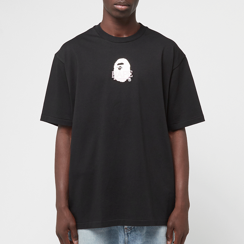 Buy A Bathing Ape Ape Head Relaxed Fit Tee in zwart