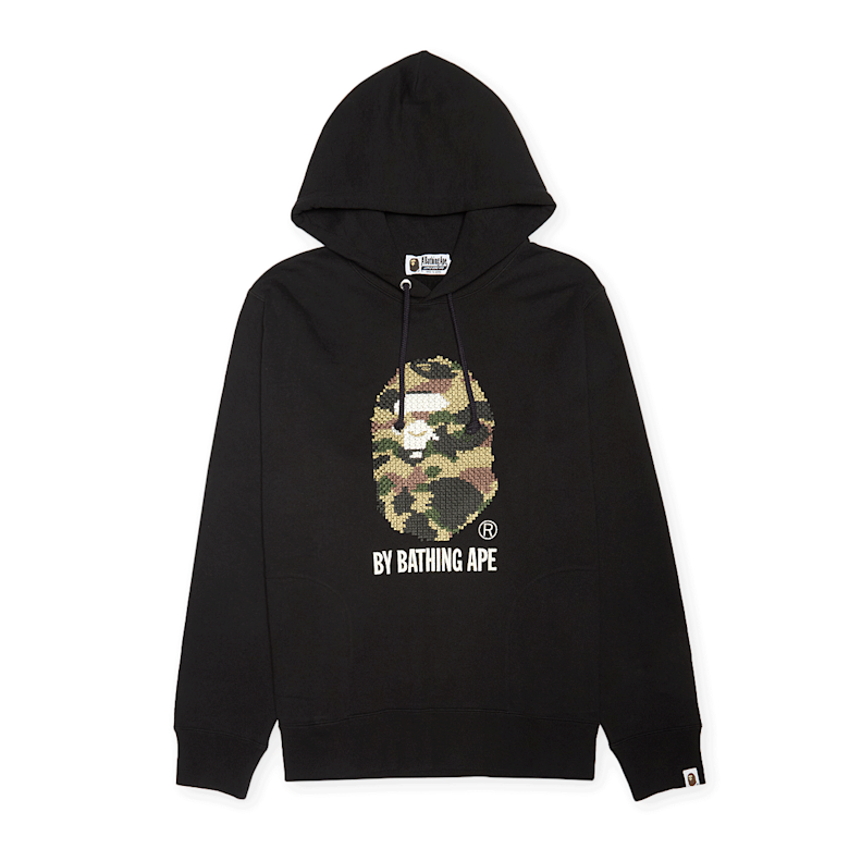 Buy A Bathing Ape 1st Camo By Bathing Ape Pullover Hoodie in black