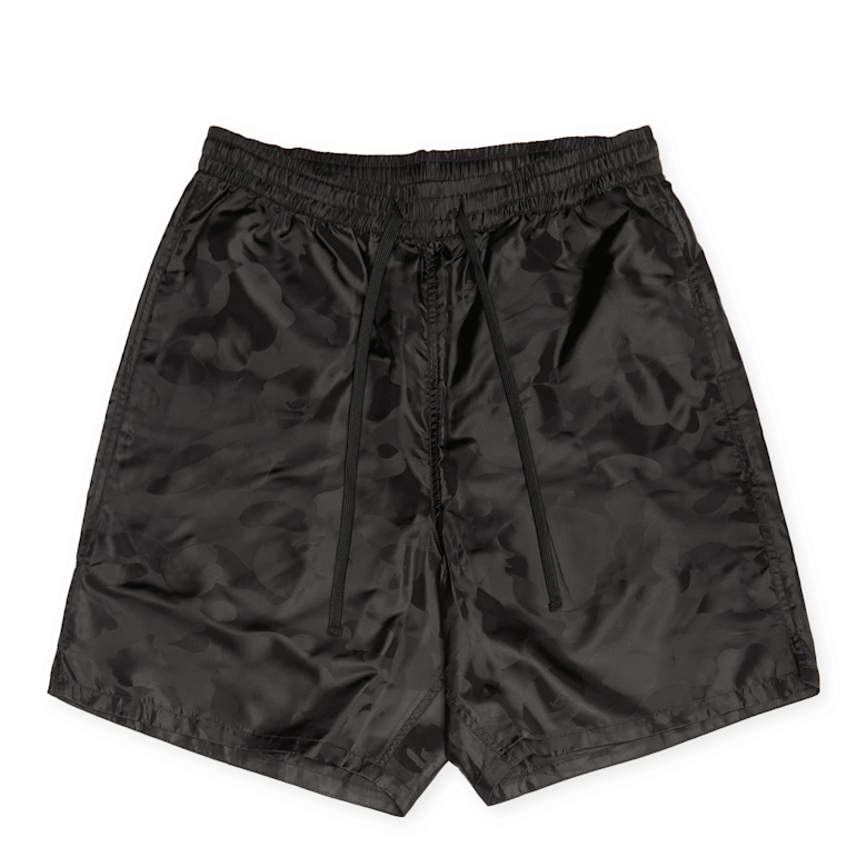 Buy A Bathing Ape 1st Camo Bathing Ape Logo Shorts in black 