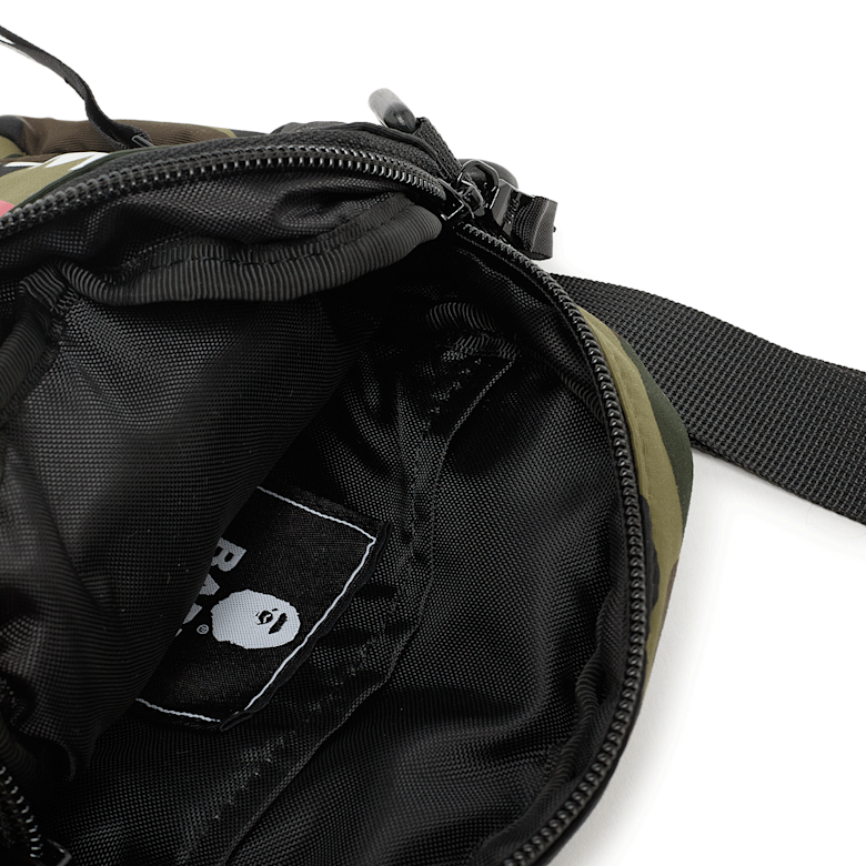 Buy A Bathing Ape 1st Camo Shark Mini Bag in green
