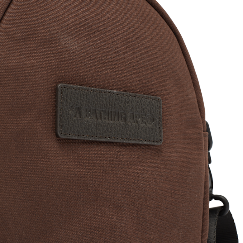 Buy A Bathing Ape Ape Head Shoulder Bag in brown