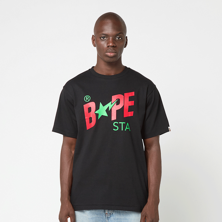 Buy A Bathing Ape Colors Bape Sta Tee in black | 001TEL301022MBLK