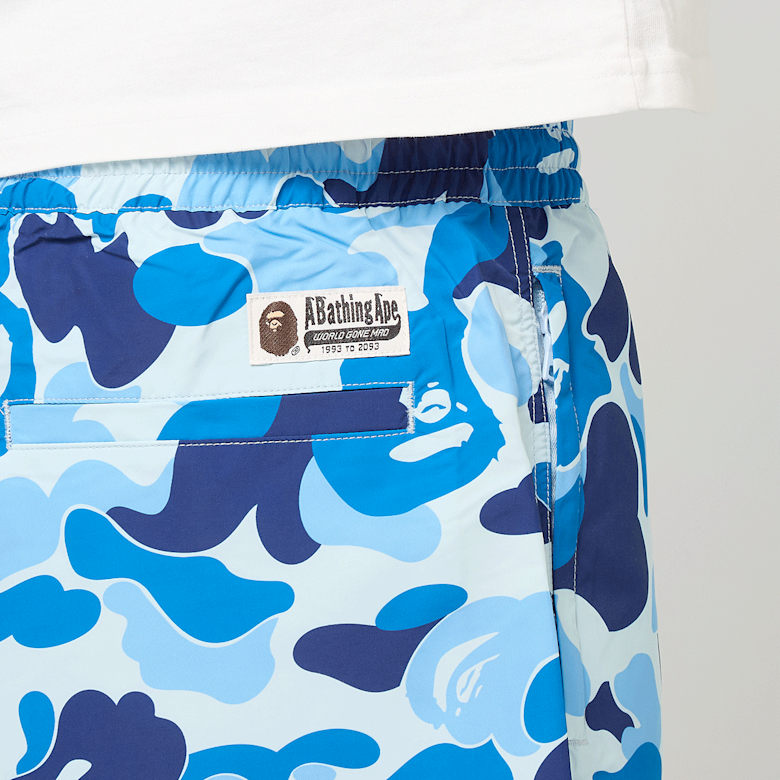 Buy A Bathing Ape ABC Camo One Point Relaxed Fit Water Shorts in