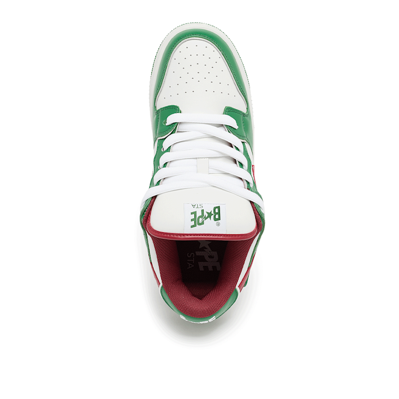 BAPE SK8 STA #1 27cm GREEN 新品未使用 Buy A Bathing Ape New Bape SK8 Sta #1 in green | 001FWL301311MGRN