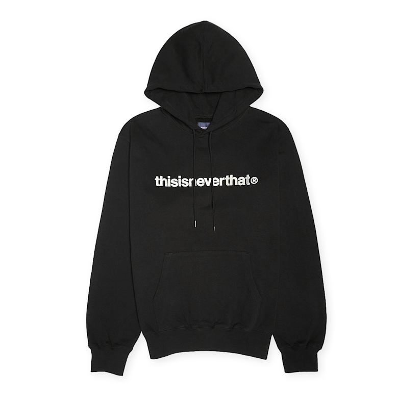 Buy thisisneverthat T-Logo Hoodie in black | TN243TSWHO01-BLK at