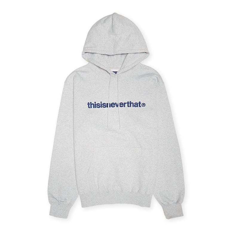Buy thisisneverthat T-Logo Hoodie in heather grey | TN243TSWHO01