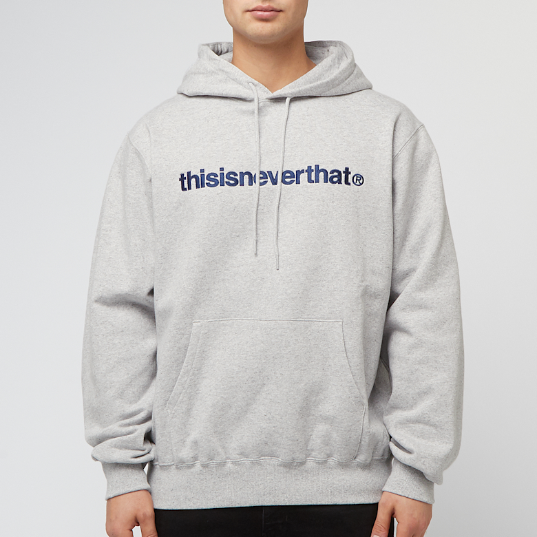 Buy thisisneverthat T-Logo Hoodie in heather grey | TN243TSWHO01