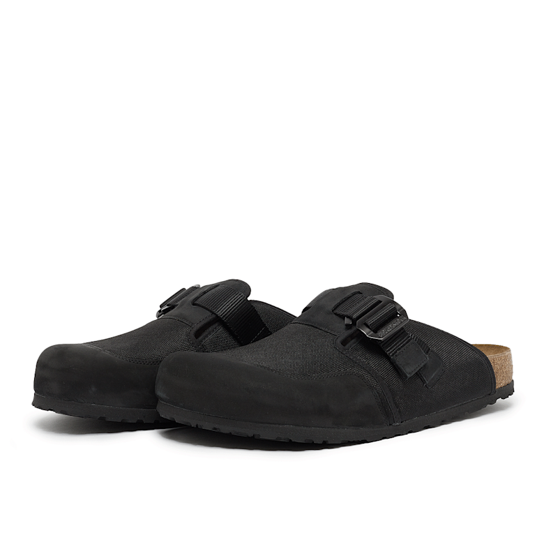 Buy Birkenstock Boston Nova Tex in black | 1028237 | solebox