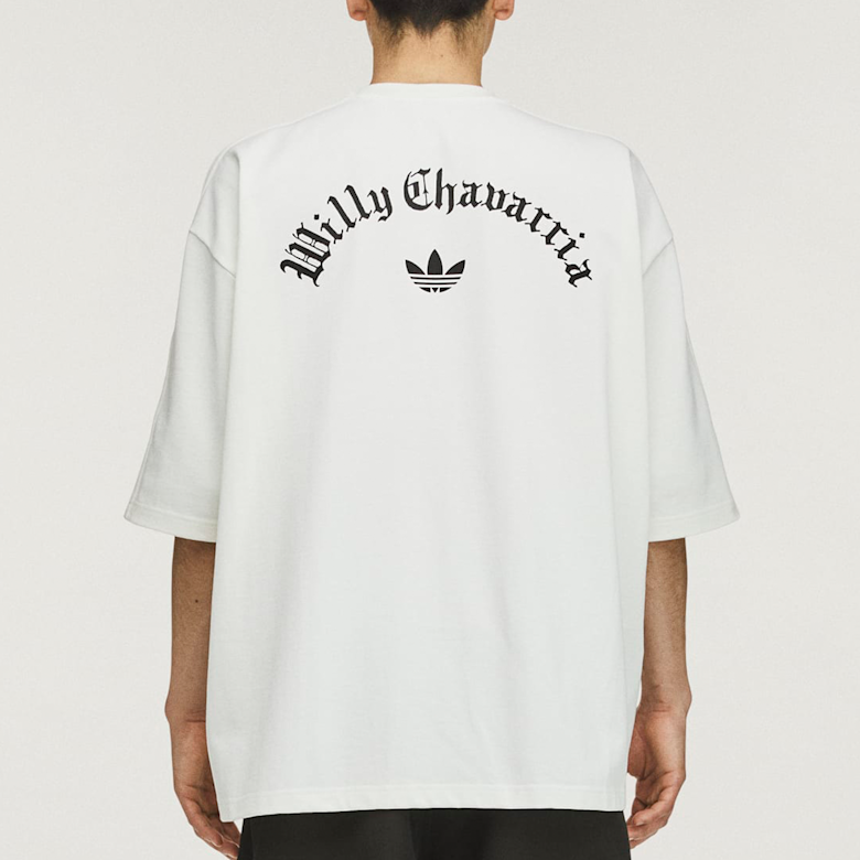 Buy adidas Originals x Willy Chavarria SS Tee in beige | JW4053 at
