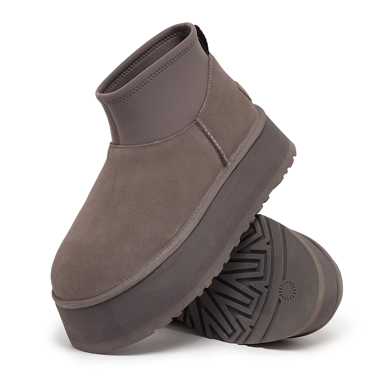 【miffyページ】UGG CLASSIC MINI DIPPER グレー miffy様専用ページ】UGG CLASSIC MINI DIPPER グレー - メルカリ